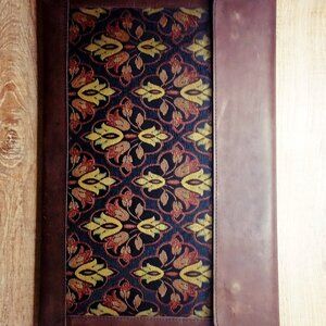 Cowhide Leather Handmade Laptop Case/Document Holder For Macbook & Slim Laptops